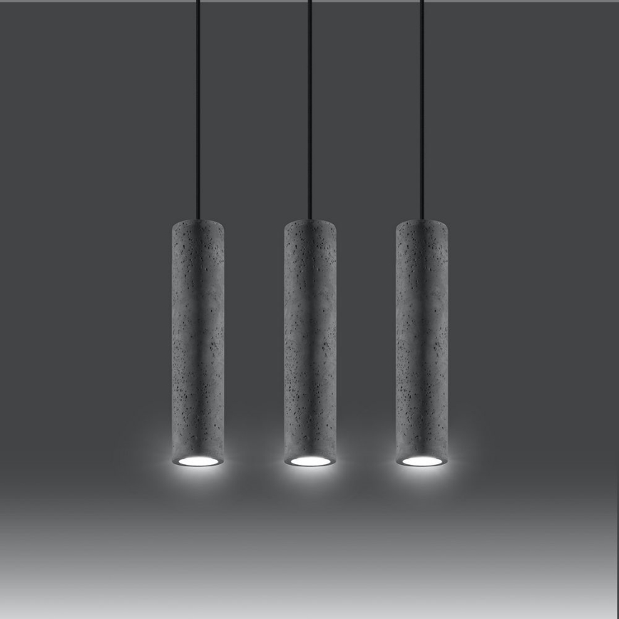 Lámpara colgante LUVO 3xGU10/40W/230V