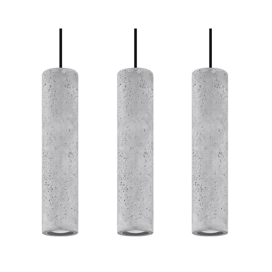 Lámpara colgante LUVO 3xGU10/40W/230V