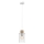 Lámpara colgante MADERA 1xE27/60W/230V blanco/madera