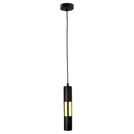 Lámpara colgante MAGNUMA 1xGU10/50W/230V negro/dorado