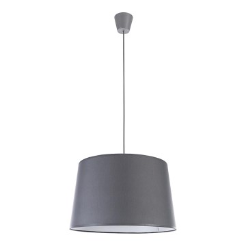 Lámpara colgante MAJA 1xE27/25W/230V gris