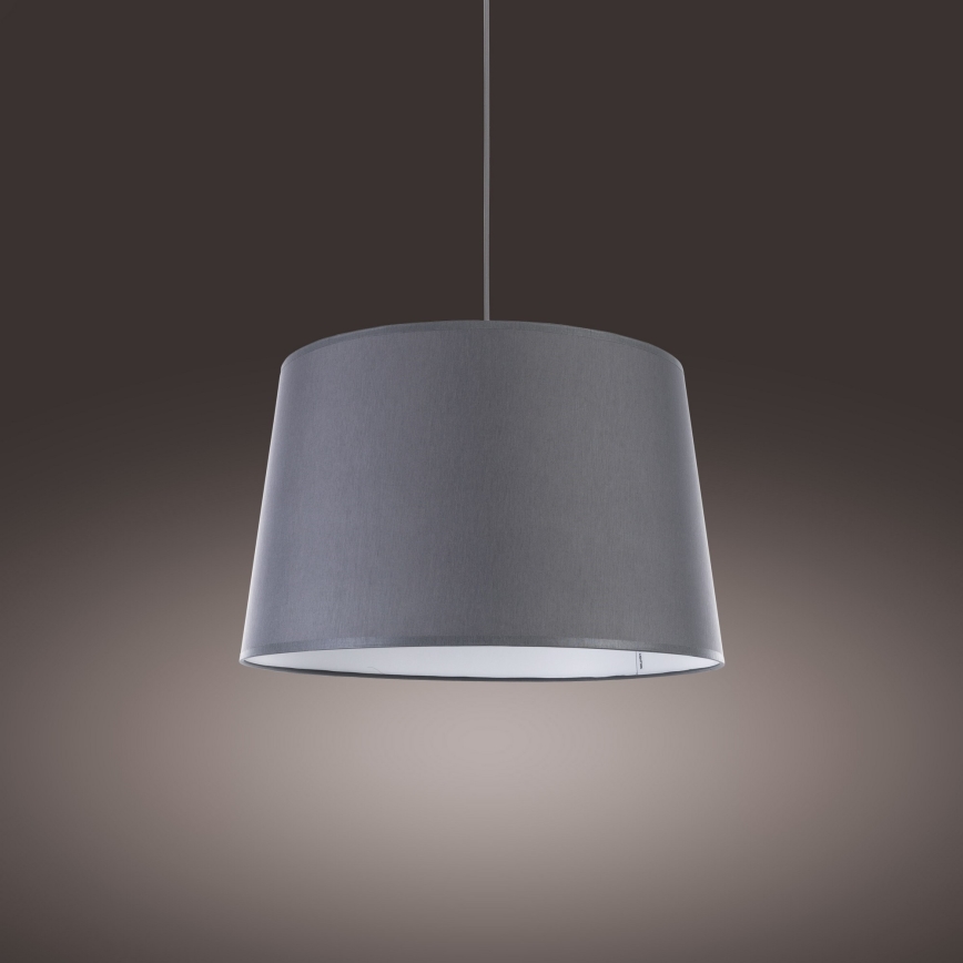 Lámpara colgante MAJA 1xE27/25W/230V gris