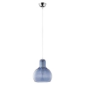 Lámpara colgante MANGO 1xE27/60W/230V azul