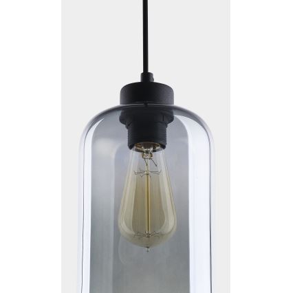 Lámpara colgante MARCO 1xE27/60W/230V negro