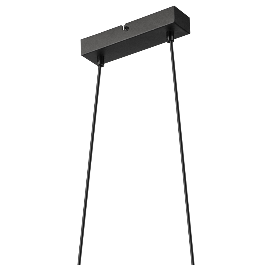 Lámpara colgante MARGIT 2xE27/60W/230V haya