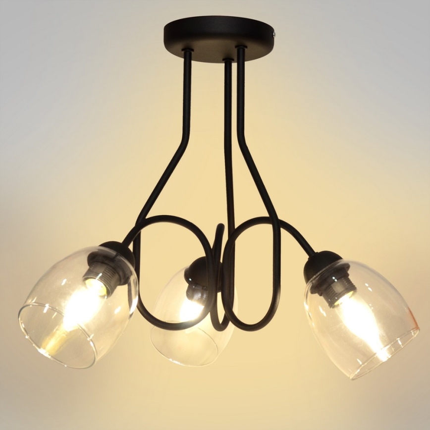 Lámpara colgante MARIETTA 3xE27/15W/230V