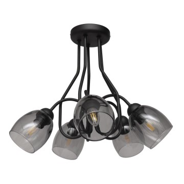 Lámpara colgante MARIETTA 5xE27/15W/230V