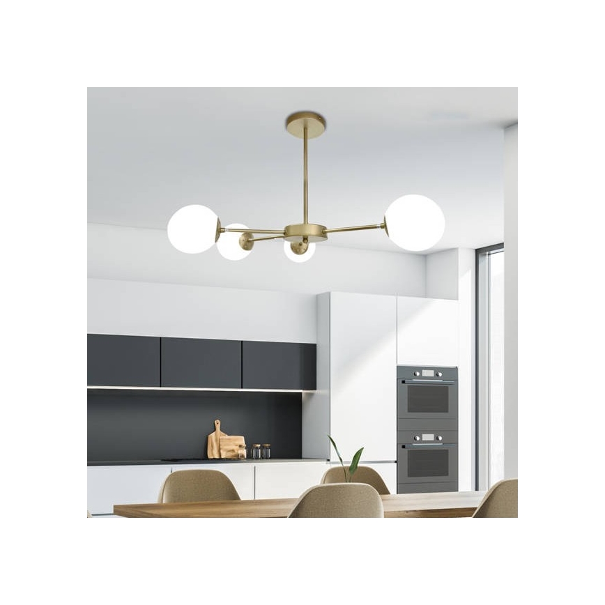 Lámpara colgante MATI 4xG9/20W/230V dorado