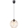Lámpara colgante MATT 1xE27/60W/230V negro/cobre