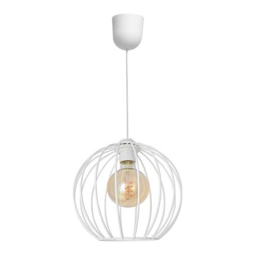 Lámpara colgante MERCURE 1xE27/15W/230V blanco