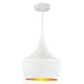 Lámpara colgante MODERN E27/60W blanca