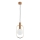Lámpara colgante MODI 1xE14/10W/230V dorado/beige