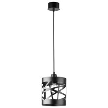 Lámpara colgante MODUL FREZ 1xE27/60W/230V diá. 17,5 cm negro