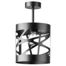 Lámpara colgante MODUL FREZ 1xE27/60W/230V diá. 17,5 cm negro