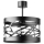 Lámpara colgante MODUL FREZ 1xE27/60W/230V diá. 30 cm negro