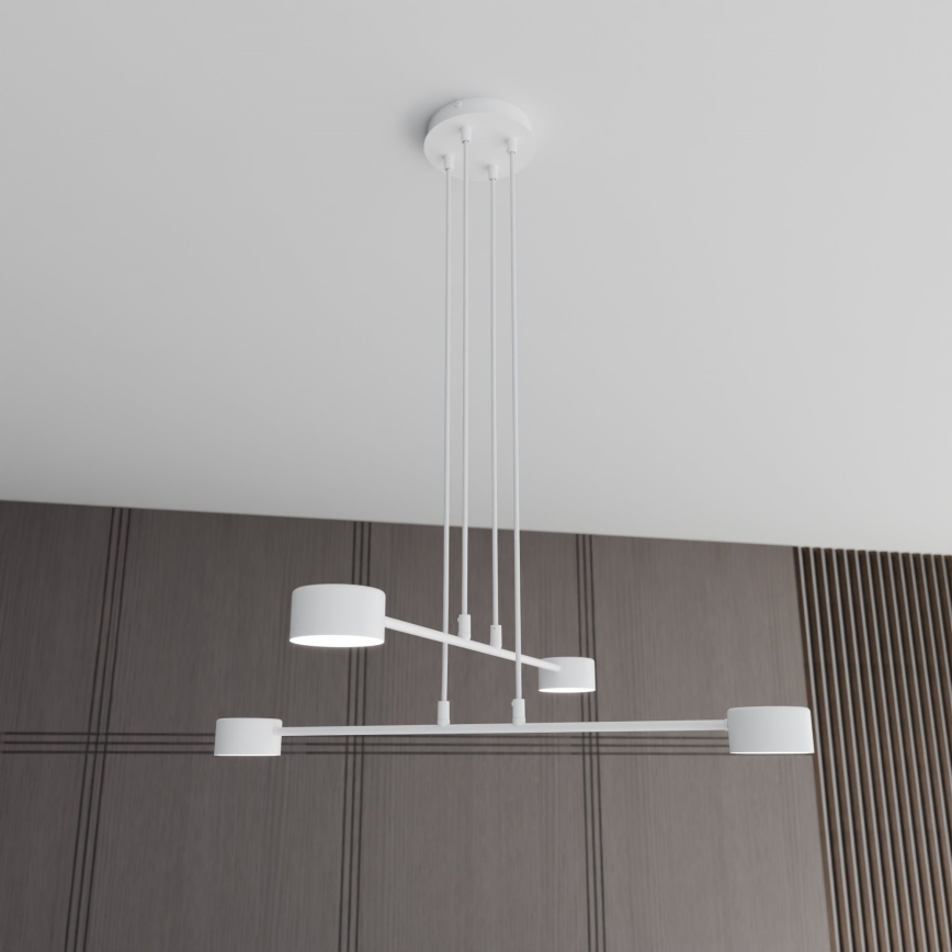 Lámpara colgante MODUS 4xGX53/10W/230V blanco