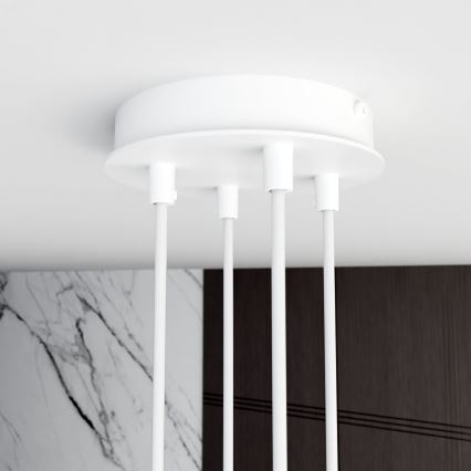 Lámpara colgante MODUS 4xGX53/10W/230V blanco