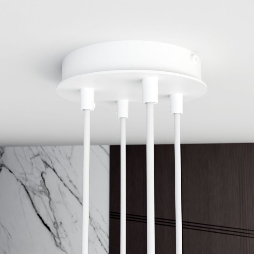 Lámpara colgante MODUS 4xGX53/10W/230V blanco