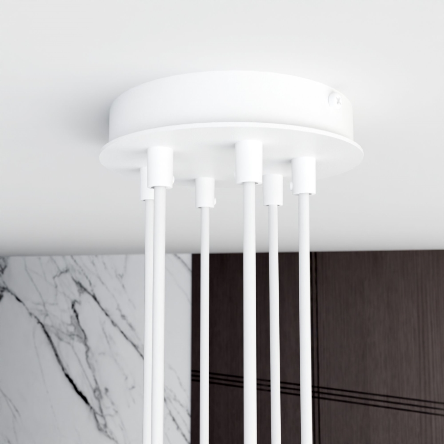 Lámpara colgante MODUS 6xGX53/10W/230V blanco