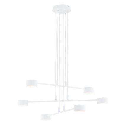 Lámpara colgante MODUS 6xGX53/10W/230V blanco