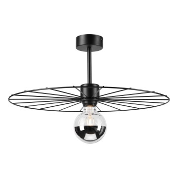 Lámpara colgante MONTANA 1xE27/15W/230V diá. 45 cm negro