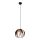 Lámpara colgante MOONLIGHT 1xE27/15W/230V negro/cobre