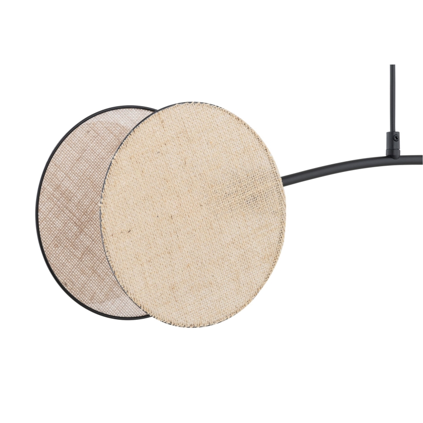 Lámpara colgante MOTIF 2xE27/15W/230V beige