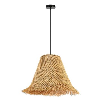 Lámpara colgante NATURALEZA 1xE27/40W/230V diá. 45 cm ratán