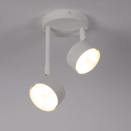 Lámpara colgante NEMO 2xGX53/12W/230V blanco