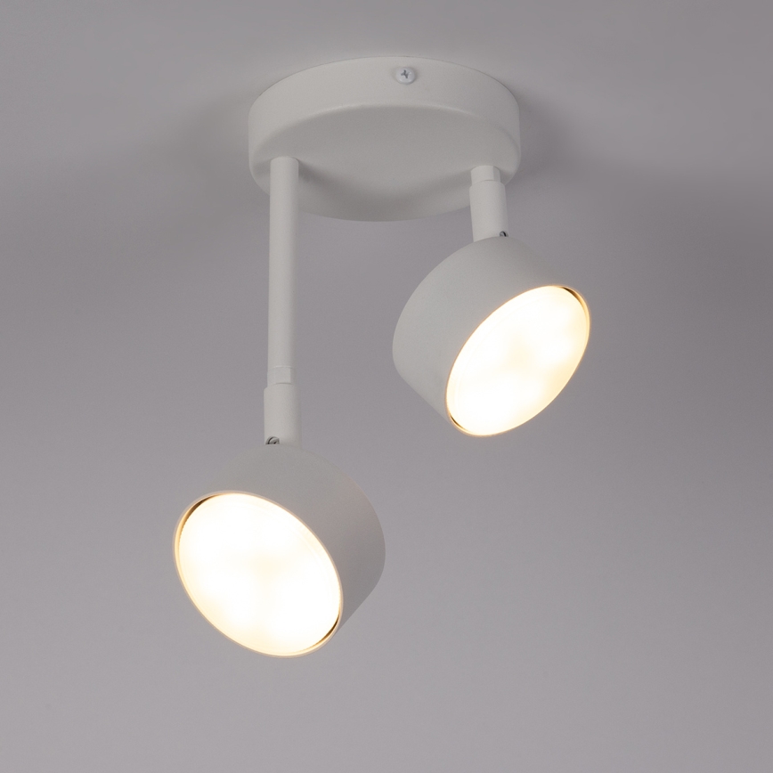 Lámpara colgante NEMO 2xGX53/12W/230V blanco