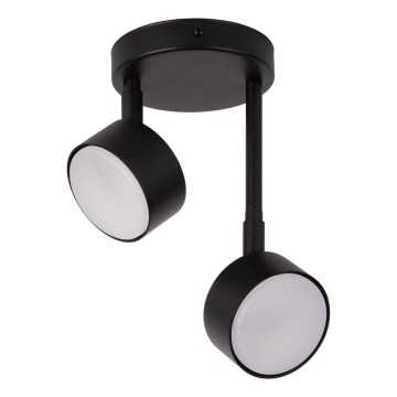 Lámpara colgante NEMO 2xGX53/12W/230V negro