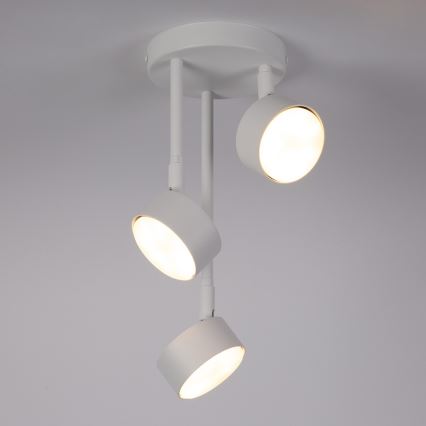 Lámpara colgante NEMO 3xGX53/12W/230V blanco