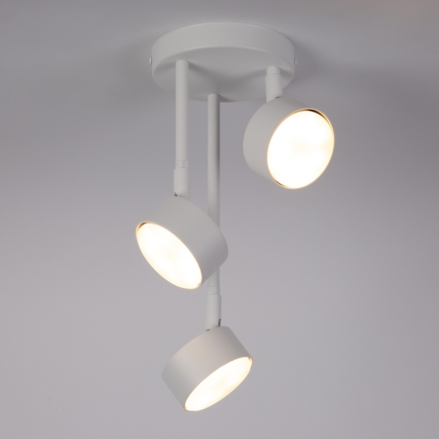Lámpara colgante NEMO 3xGX53/12W/230V blanco
