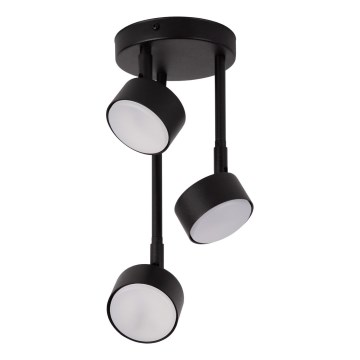 Lámpara colgante NEMO 3xGX53/12W/230V negro
