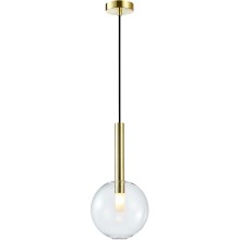 Lámpara colgante NIKO 1xG9/9W/230V diá. 20 cm dorado