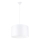 Lámpara colgante NOVA 1xE27/15W/230V diá. 40 cm blanco
