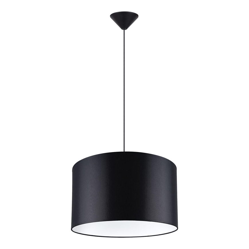 Lámpara colgante NOVA 1xE27/15W/230V diá. 40 cm negro