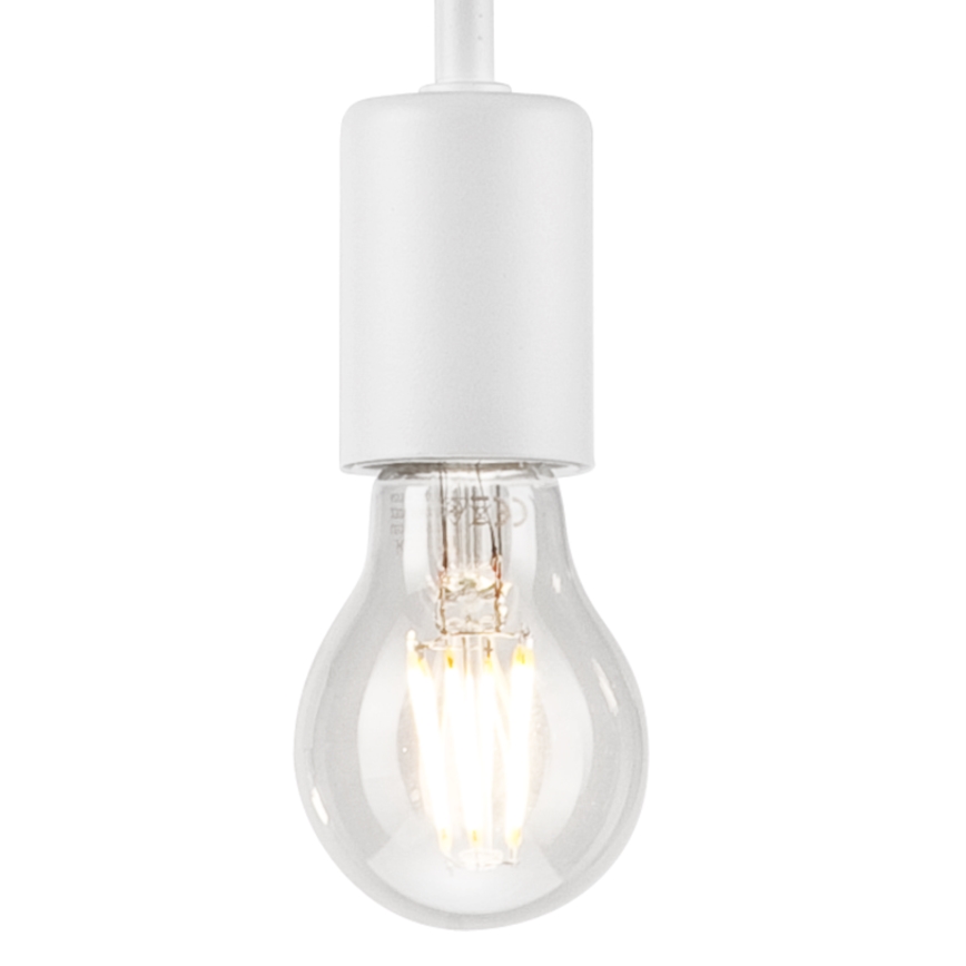 Lámpara colgante ORAZIO 1xE27/60W/230V haya