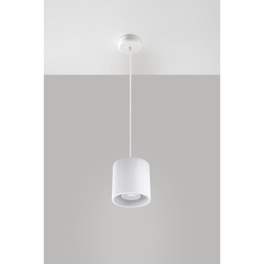 Lámpara colgante ORBIS 1 1xGU10/40W/230V blanco
