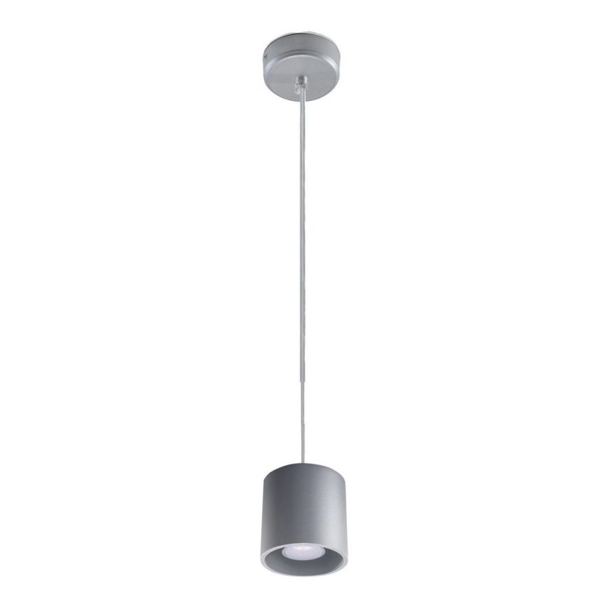 Lámpara colgante ORBIS 1 1xGU10/40W/230V gris