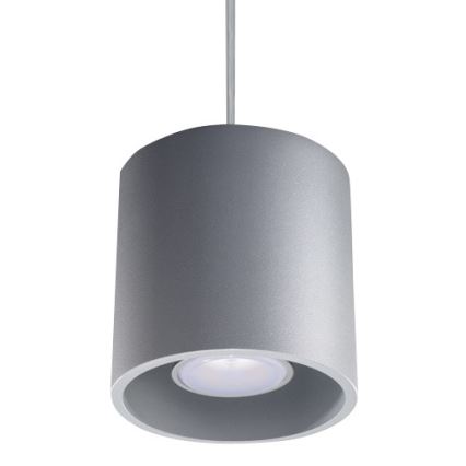 Lámpara colgante ORBIS 1 1xGU10/40W/230V gris