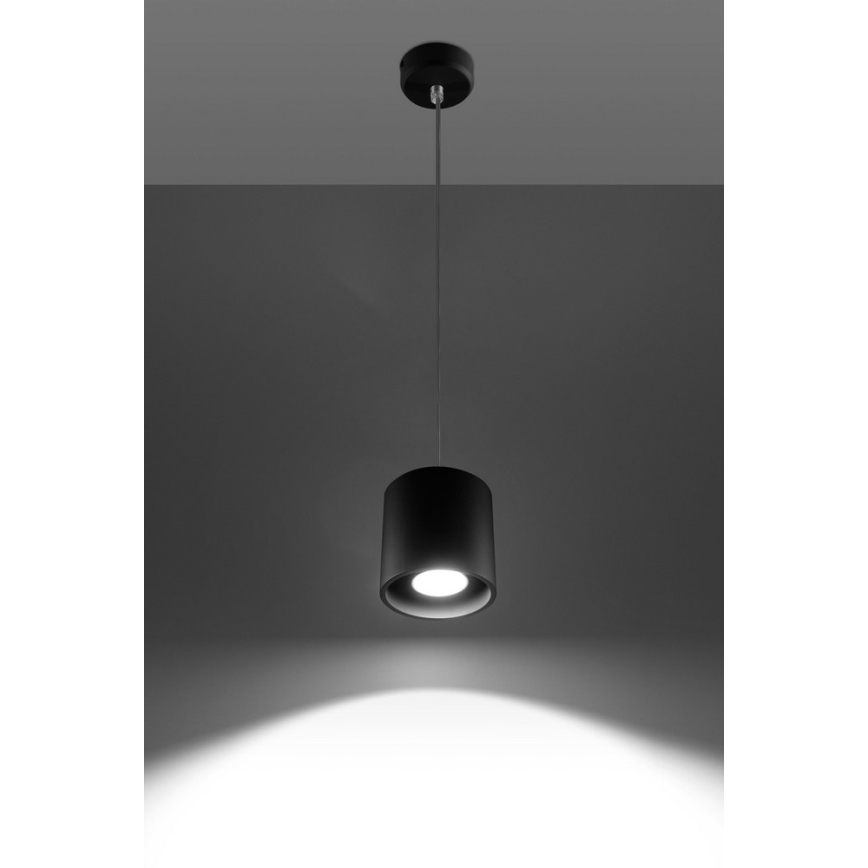 Lámpara colgante ORBIS 1 1xGU10/40W/230V negro