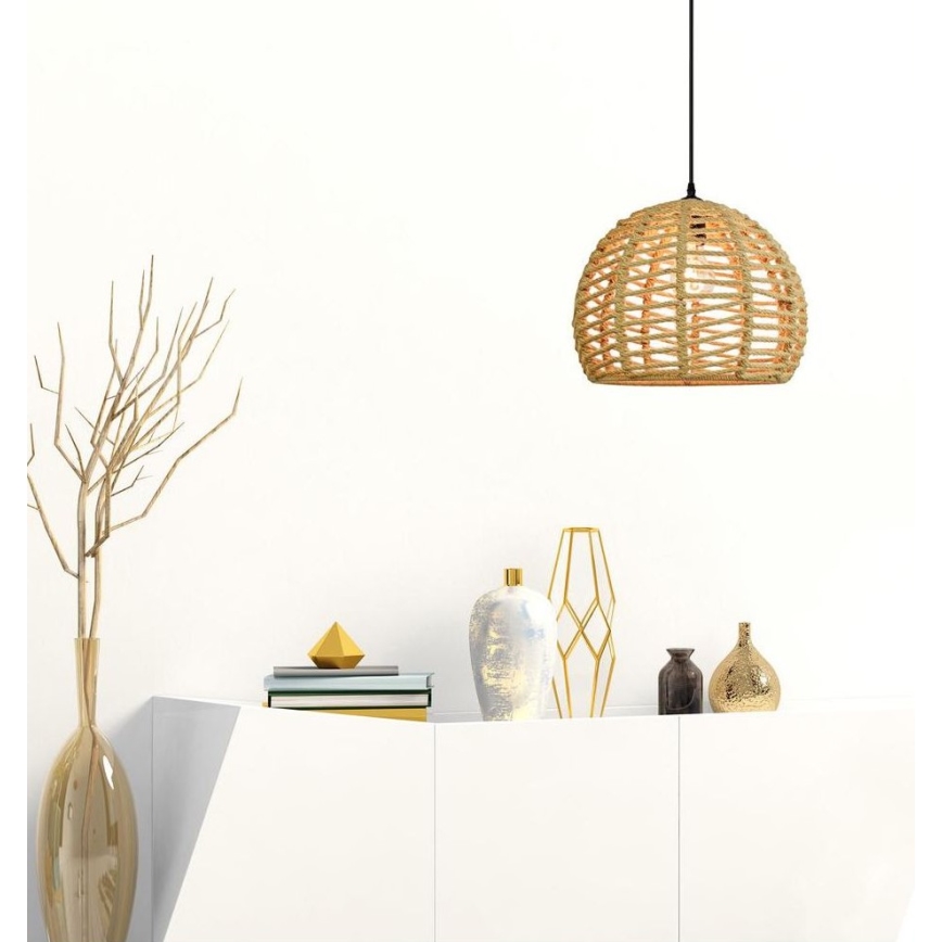 Lámpara colgante OTIS 1xE27/20W/230V diá. 30 cm