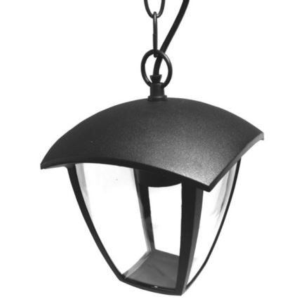 Lámpara colgante para exterior SURVA 1xE27/60W/230V IP44 negro