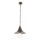 Lámpara colgante para exterior TALEZ 1xE27/15W/230V IP44 pátina de bronce