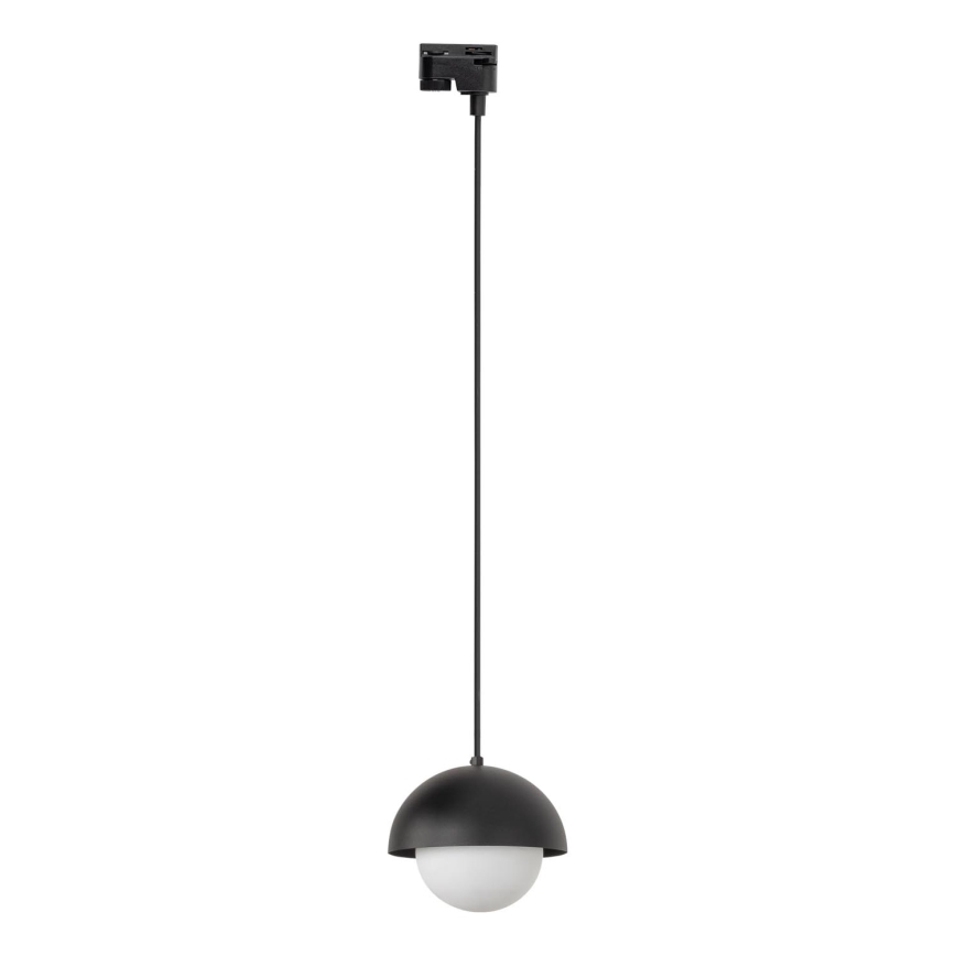 Lámpara colgante para sistema de raíles monofásico BONO 1xG9/8W/230V negro