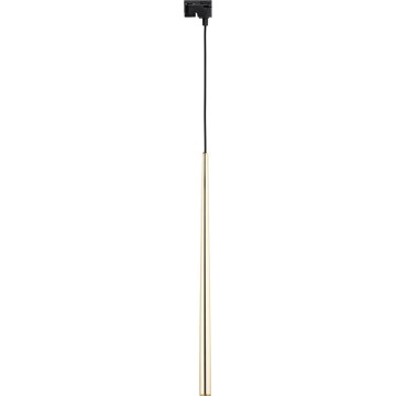 Lámpara colgante para sistema de raíles monofásico PIANO 1xG9/8W/230V dorado/negro