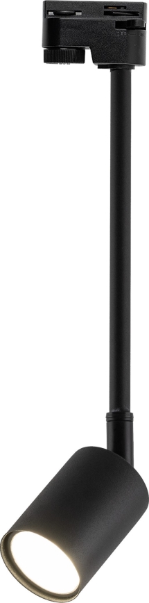 Lámpara colgante para sistema de raíles monofásico TOP 1xGU10/10W/230V negro