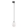 Lámpara colgante para sistema de raíles monofásico TRACER 1xG9/8W/230V negro/blanco