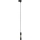 Lámpara colgante para sistema de raíles monofásico TRACER 1xGU10/10W/230V negro/dorado
